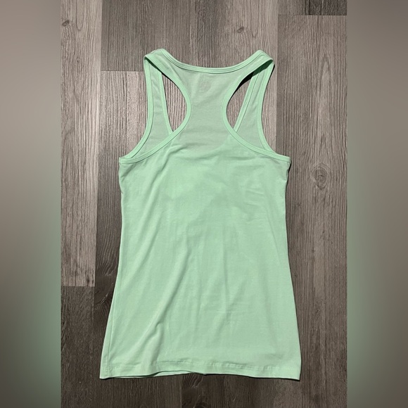 the Printed Palette Mint “shells yeah” Racerback Tank - Sz Women’s Medium - Picture 4 of 8